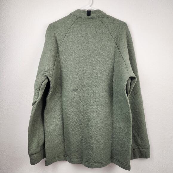 Lahgo Lunya Restore Double Faced Cardigan in Humble Green Size Large Men NWOT - Picture 6 of 10
